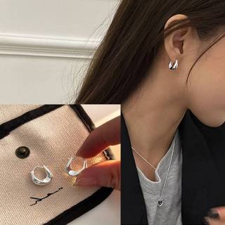  Bông tai nữ chữ U cá tính phong cách Hàn Quốc dự tiệc 
