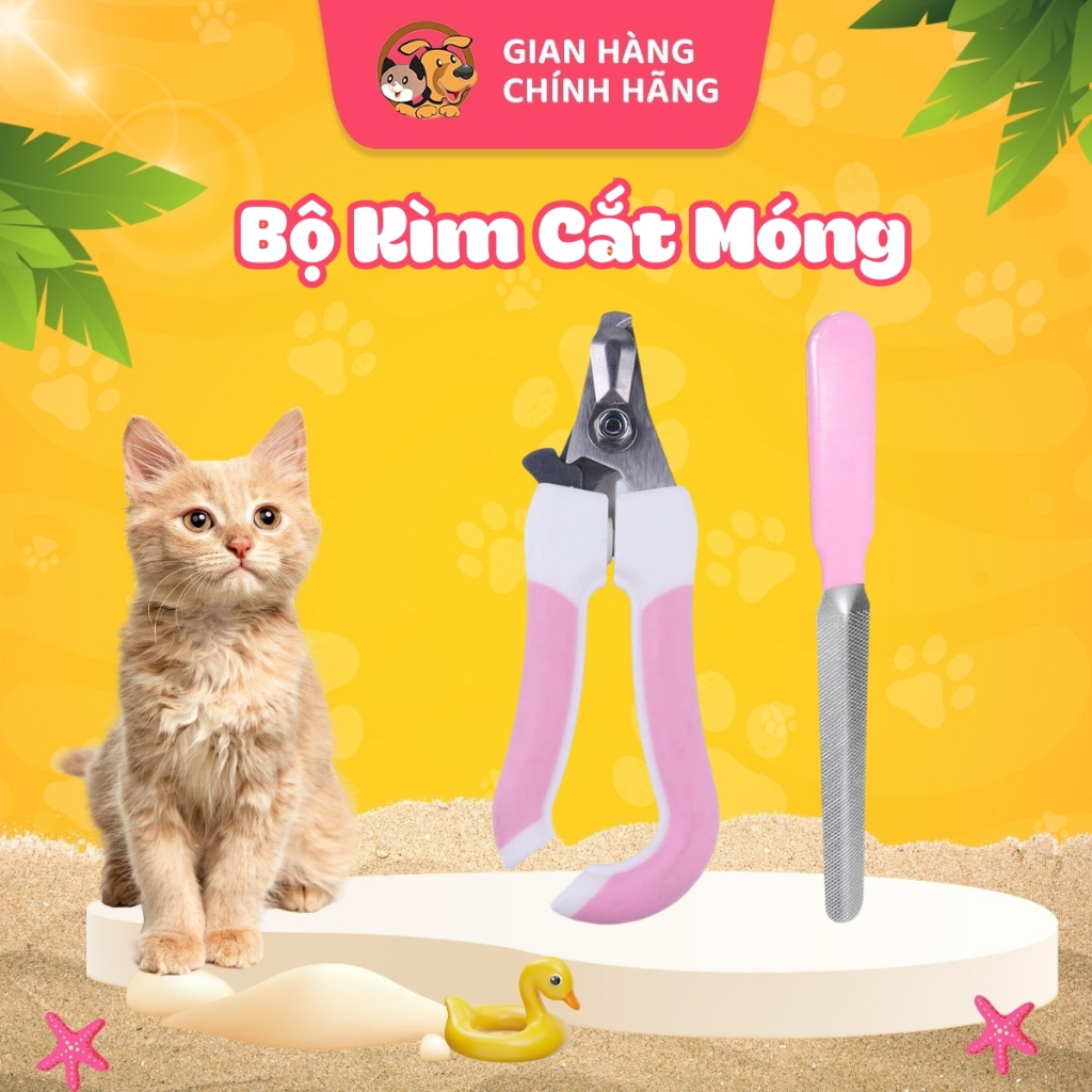 Bộ Kìm Cắt Móng Chó Mèo