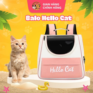  Balo vận chuyển dành cho chó mèo Hello Cat 
