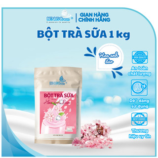 Bột Trà Sữa Hòa Tan BENUSCream 1kg/Túi- ( Trà Sữa 3 in 1 Hòa Tan)