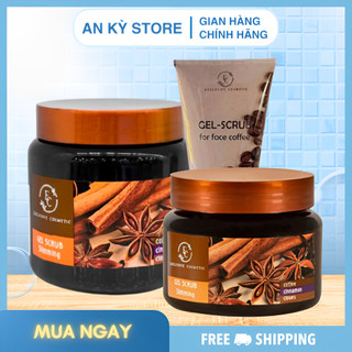  Tẩy Da Chết Body Exclusive Cosmetics Nga 380g – Quế Hồi Cà Phê Làm Sáng Mịn Săn Chắc Da 