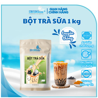 Bột Trà Sữa Hòa Tan BENUSCream 1kg/Túi- ( Trà Sữa 3 in 1 Hòa Tan)