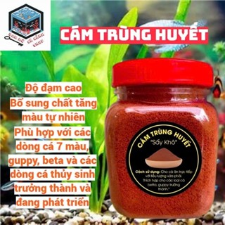 Cám Trùng Huyết - Cám Artemia Sấy Khô - Cám Trộn T5 - Thức Ăn Tốp 1 Về Dinh Dưỡng Cho Cá Cảnh