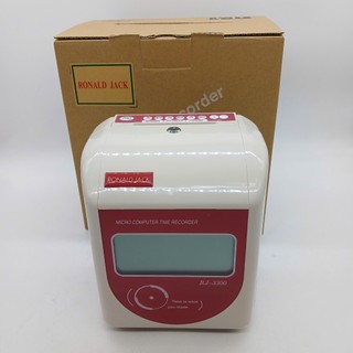 Máy chấm công thẻ giấy ronald jack RJ-3300N (đồng hồ  điện tử)