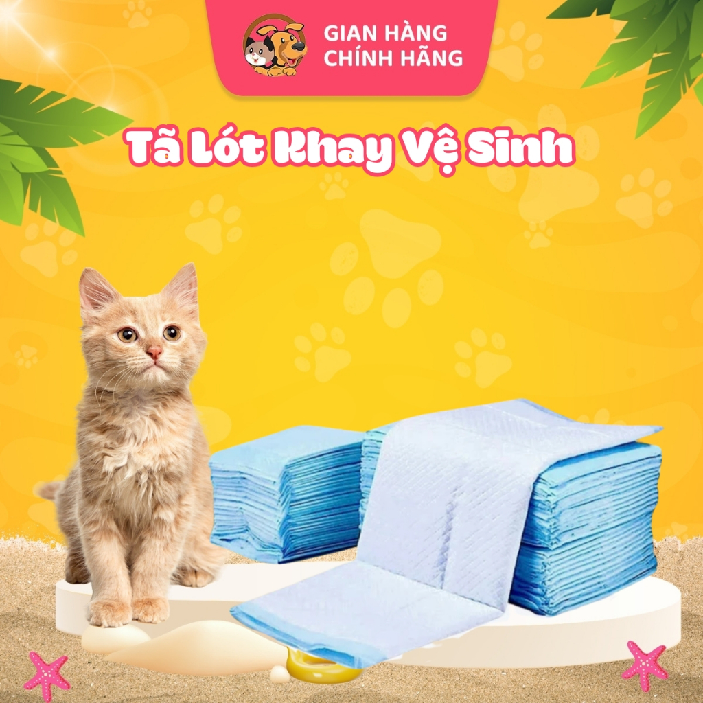 Tã lót khay vệ sinh cho chó mèo 1 miếng