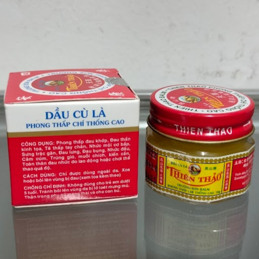 Dầu cù là THIÊN THẢO Trường Sơn Balm Phong thấp đau khớp, đau thần kinh tọa, tê thấp chân tay, nhức mỏi cơ bắp