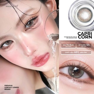 [0-8 Độ] Capricorn - Lens Xám Giãn Tròng 14.5mm N'Rosa - Lens Cận Cho Mắt Nhạy Cảm - DeNOOR Contact Lenses