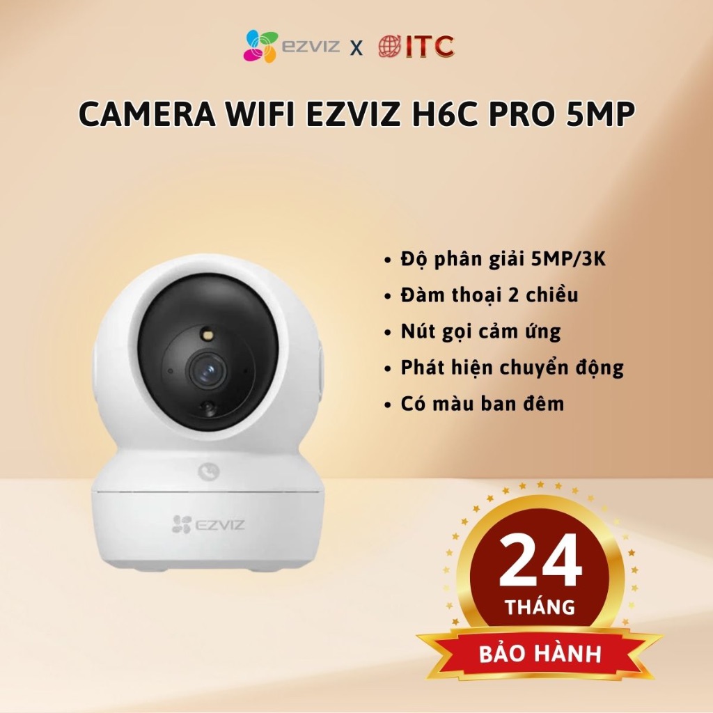 Camera ip wifi ezviz h6c g1 8M 4K siêu nét h6c pro 5M Quad HD (3K) và c6n Pro 3M bảo hành 2 năm | BigBuy360 - bigbuy360.vn