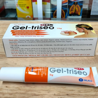 Gel làm mờ sẹo Halaco tuýp 15g - Tốt đối với bỏng nhẹ bỏng pô xe, nước sôi