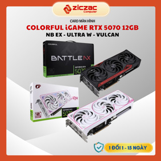 VGA Colorful iGame RTX 5070 NB EX | Ultra White OC | Vulcan OC 12GB GDDR7 - BH 36th c/hãng