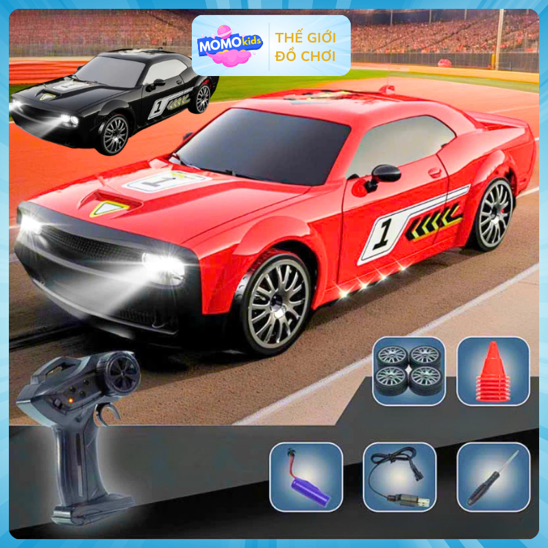 Xe Ô tô Điều Khiển Từ Xa Drift RC Tốc Độ Cao, Pin Sạc Cao Cấp, Đồ Chơi Oto Điều Khiển Từ Xa Cho Bé M