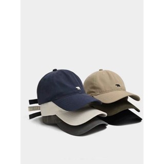 Mũ lưỡi trai bóng chày THÊU GẤU nam nữ kiểu dáng basic dễ phối đồ phong cách CHẤT VẢI KAKI COTTON FORM MỀM