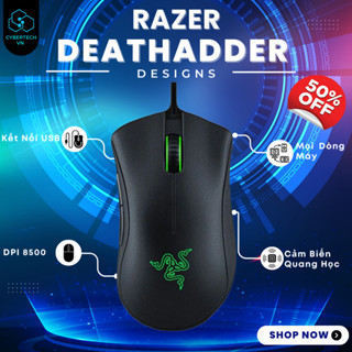 Chuột Gaming Razer DeathAdder Essential | Quang Học | 5 Nút Lập Trình | Led Đơn | Đệm Cao Cu
