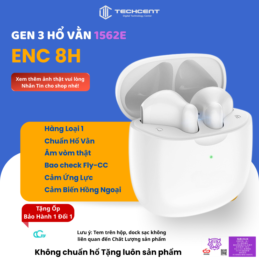 Earldom Gen3 1562E ENC - Âm Không Gian Thực - Pin 8H - Bản Mới Nhất