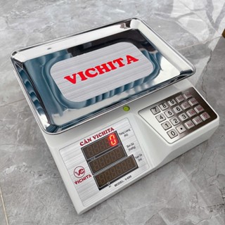  Cân Điện Tử 30Kg VICHITA V699 Cao Cấp - Cân hàng hóa đồ ăn thực phẩm nông sản trái cây 