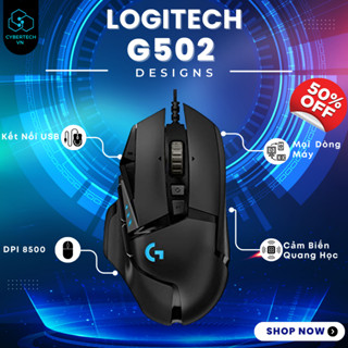 Chuột Gaming Logitech G502 – Chuột Gaming Đa Năng, Chính Xác Từng Cú Click!
