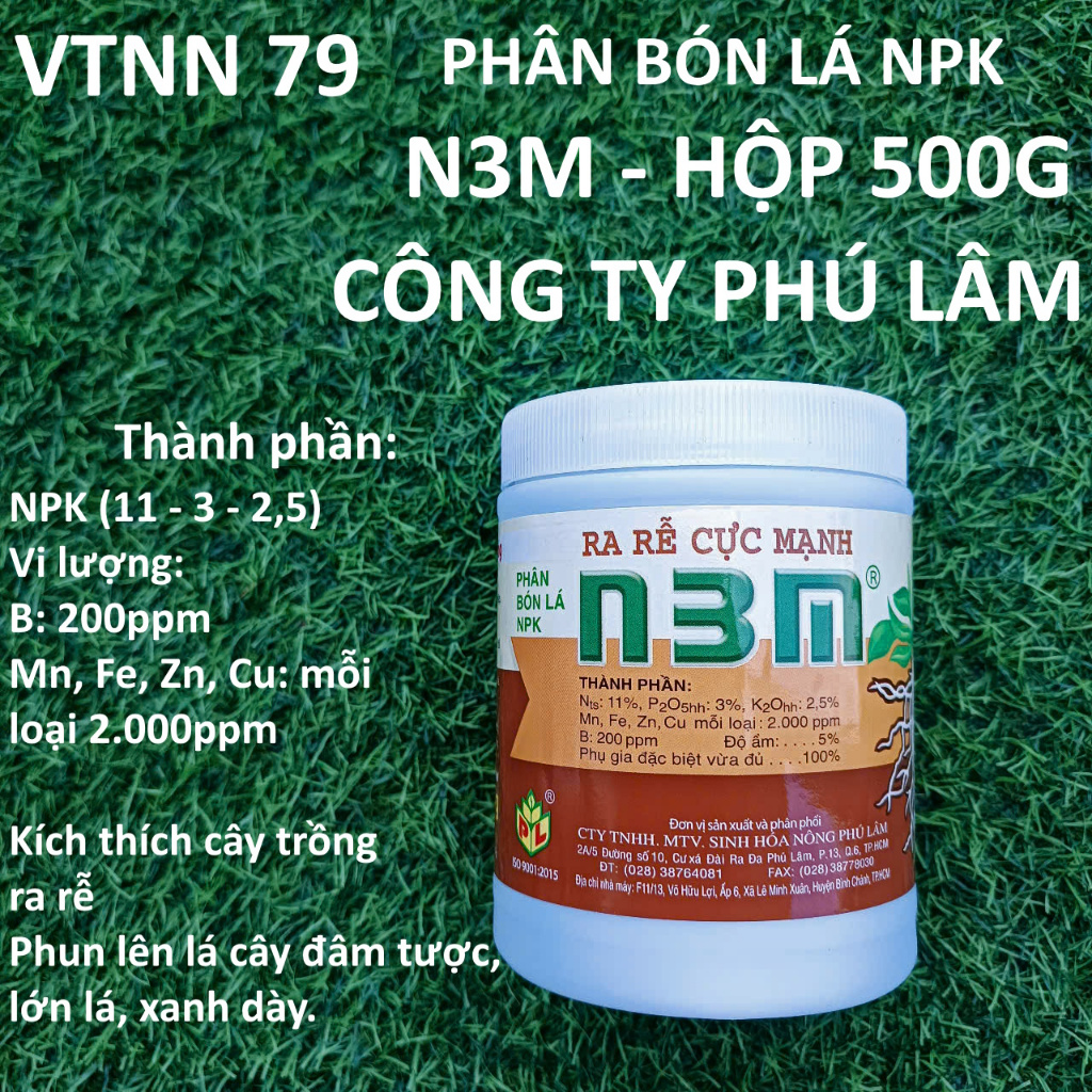 N3M HỘP 500G, CÔNG TY PHÚ LÂM