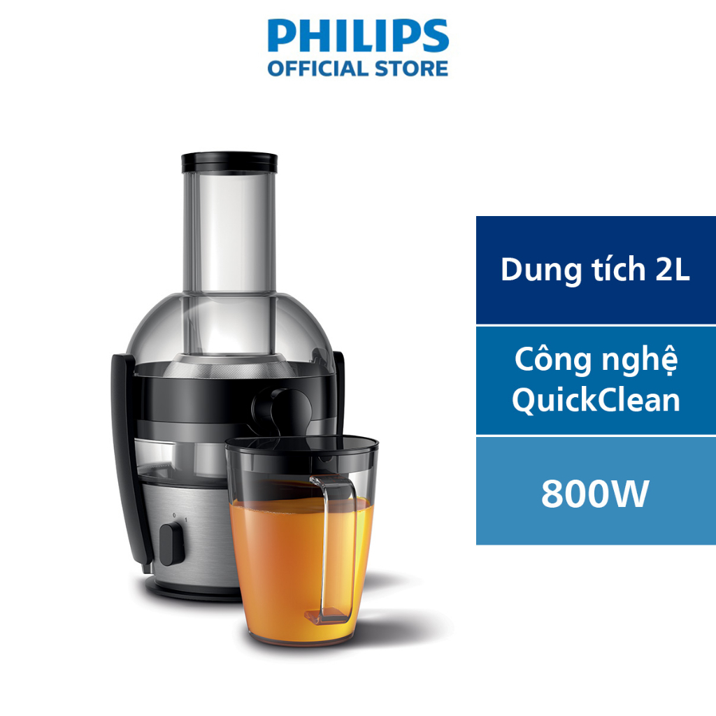 Máy ép trái cây Philips HR1863 - Hàng chính hãng