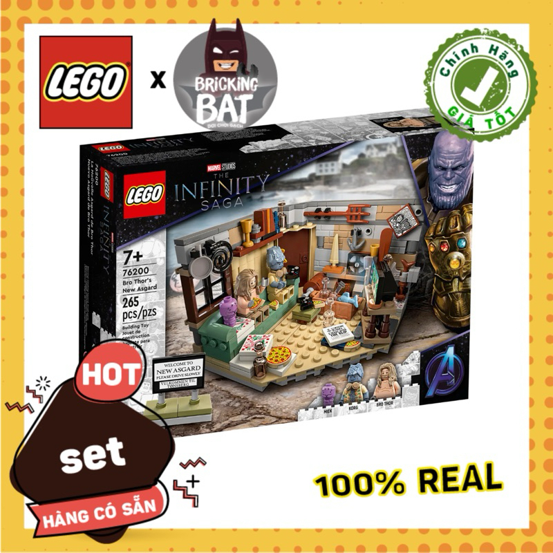 [Bricking Bat] LEGO 76200 - Marvel Bro Thor's New Asgard Set