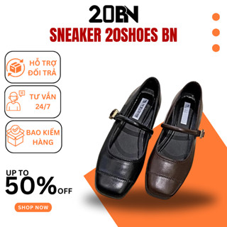 Giày Búp Bê Nữ Mary Jane, Giày Nữ Bệt Phối Quai Chun Ngang Mũi Vuông Siêu Mềm Êm Chân Hàng Đẹp Full Box.