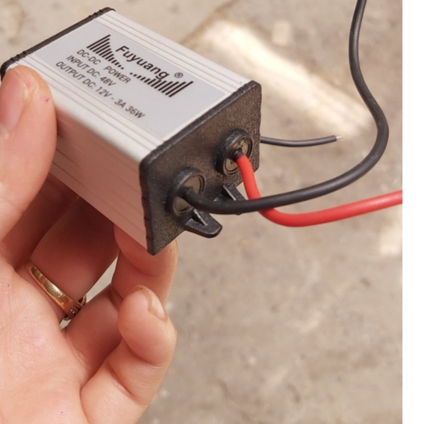 Bộ chuyển nguồn 48V DC xuống 12V DC 3a 36w