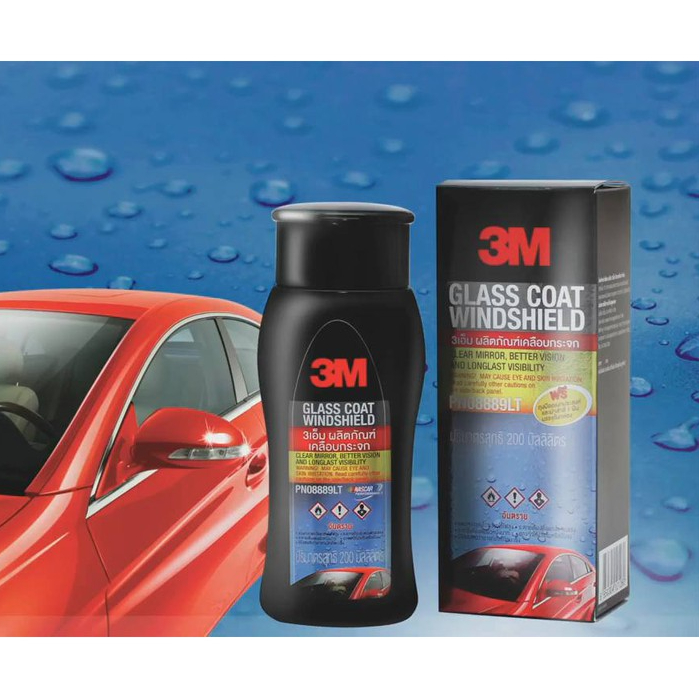 Dung dịch chống bám nước trên kính xe Glass Coat Windshield 08889 LT 200ml