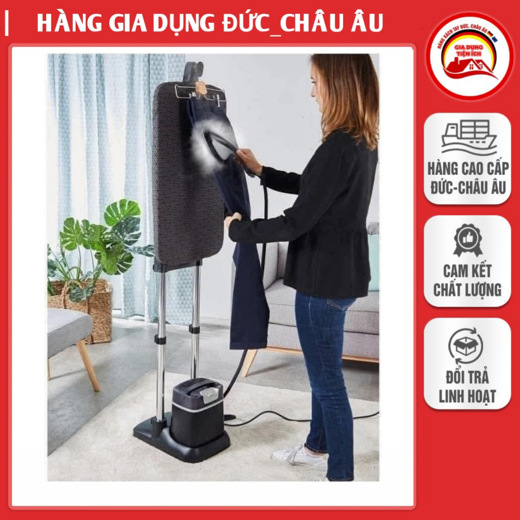 Bàn là cây Tefal All In One Ixeo Qt1510 2980W, tự động điều chỉnh nhiệt độ thông minh