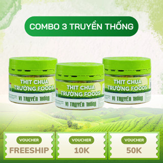  Combo 3 Hộp Thịt Chua Truyền Thống Trường Foods 