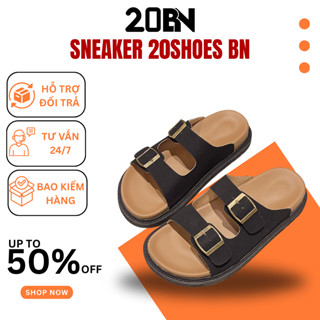 Dép Nữ Da Lộn Hai Quai Khóa Cài Đế Cao Su, Dép Da Lộn Thời Trang Nữ Đi Êm Nhẹ Hàng Đẹp || 2khuy2quai đế gầy