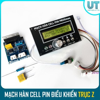 Mạch timer máy hàn cell pin xung kép ĐIỀU KHIỂN ĐƯỢC TRỤC Z - Sẵn 5 chương trình - Mạch chế máy hàn cell pin 2025