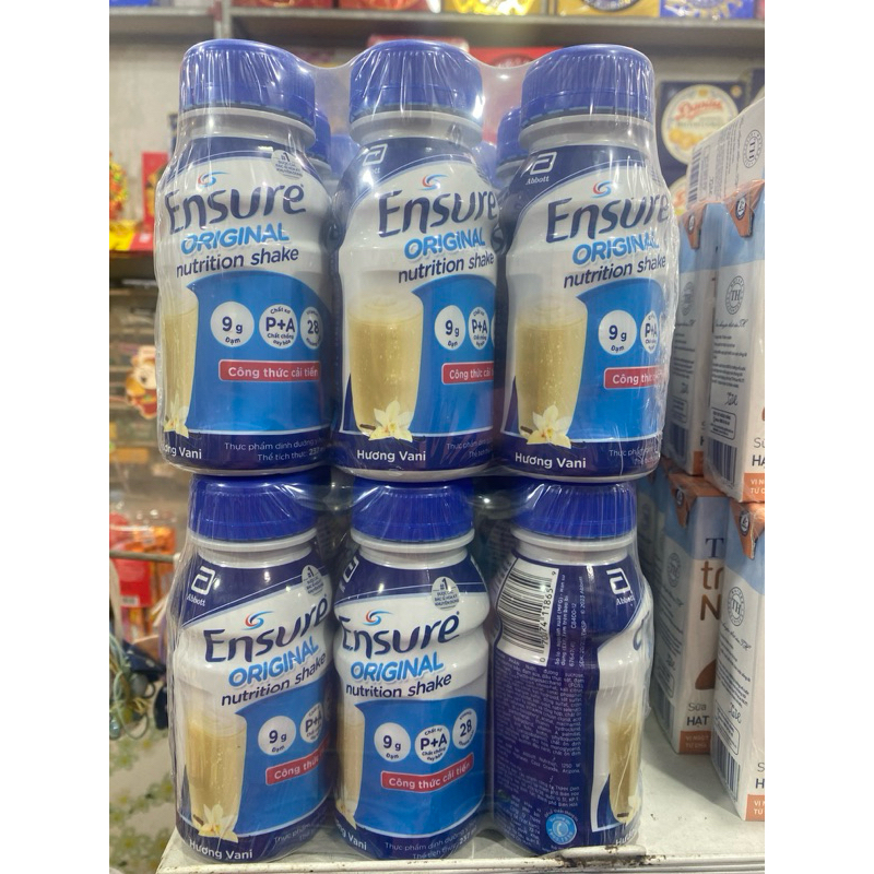 Lốc Ensure nước ( thực phẩm bổ sung dinh dưỡng)