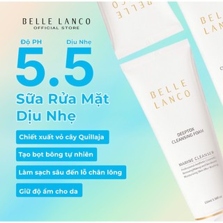 Sữa rửa mặt Belle Lanco - Deeptox cleansing foam