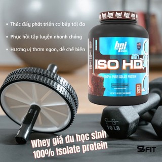 Thực phẩm bảo vệ sức khỏe Whey Protein ISO HD (hỗ trợ Tăng Cơ cho người tập thể thao)