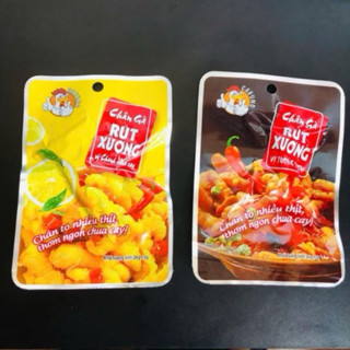 Combo 20 Chiếc Chân Gà Rút Xương Cabuno Vị Tương Thơm, vị Chanh Chua