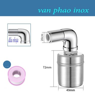 VAN PHAO CƠ CHỐNG TRÀN TỰ ĐỘNG  VAN PHAO ĐỨNG  Phao Cơ Thông Minh Thế Hệ Mới 21 27 32mm chống tràn 