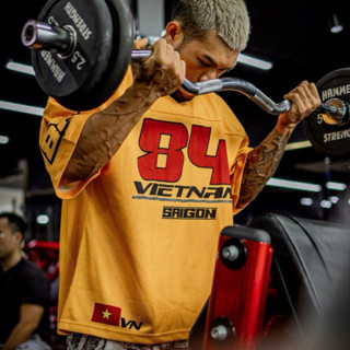 Áo thun số 84 Degrey Jersey cổ tim in hình thời trang thể thao nam nữ ss2