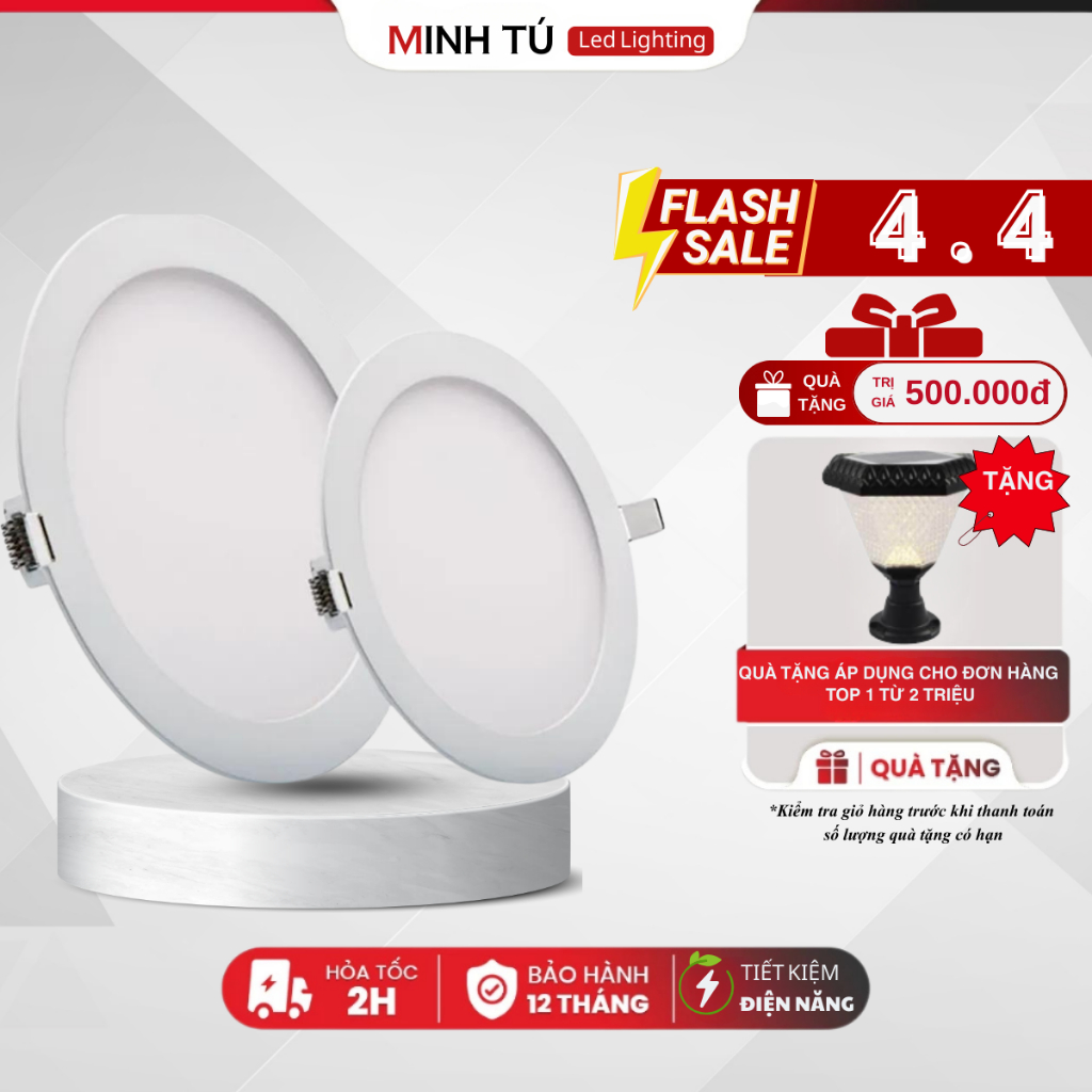 Đèn Âm Trần 12W Siêu Mỏng Phi 150