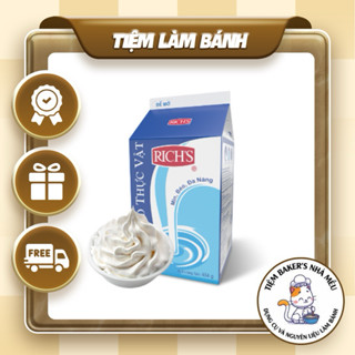 Kem Sữa Béo Thực Vật Rich's Lùn 454G/Hộp