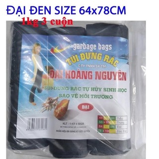 1KG - TÚI RÁC ĐẠI ĐEN ĐẠI HOÀNG NGUYÊN