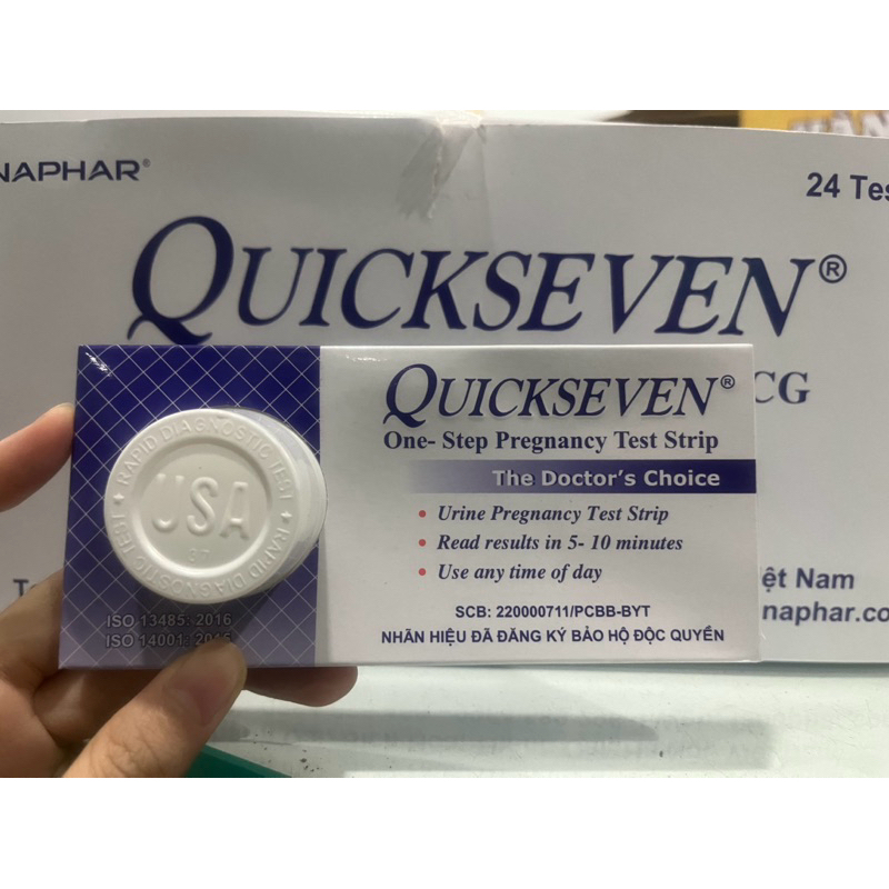 Que thử thai chính xác đến 99% ( được che tên khi giao hàng)