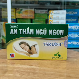 An thần ngủ ngon Tâm Bình - Hỗ trợ giảm mất ngủ, ngủ không sâu giấc, lo âu, căng thẳng
