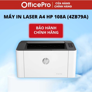  Máy In Laser A4 Đen Trắng HP 108A 4ZB79A 