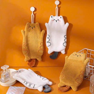  Khăn Lau Tay Hình Mèo Đáng Yêu – Món Quà Nhỏ Xinh Cho Không Gian Nhà Bạn! 