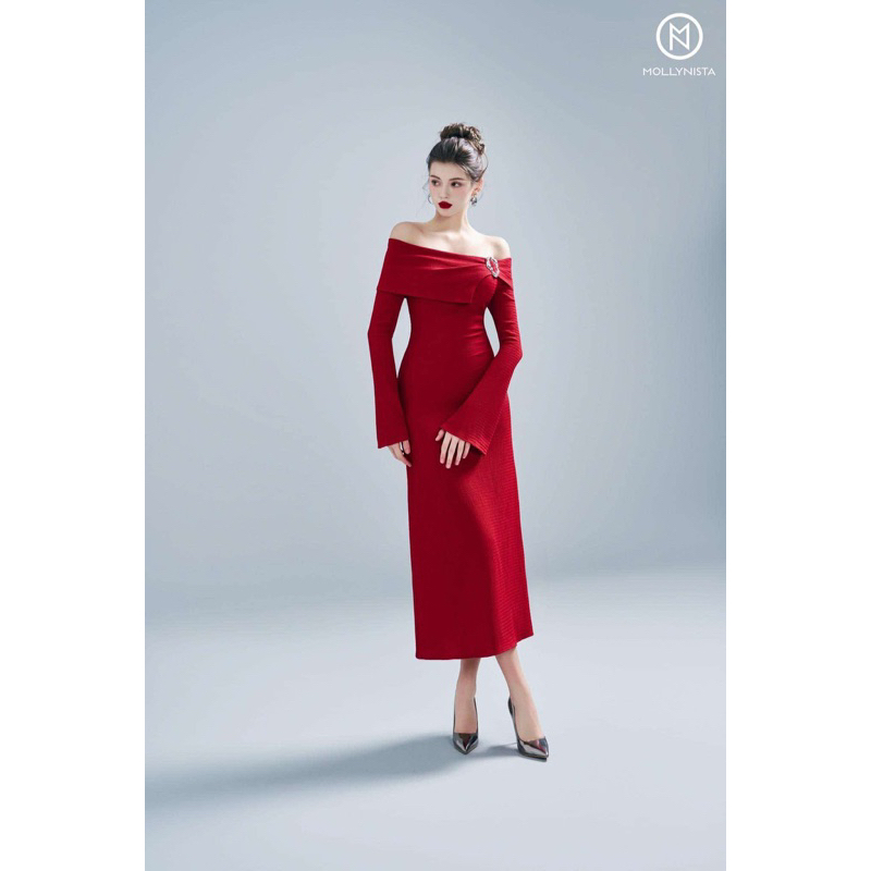 pass đầm Mollynista new tag. tag 1050k Size S