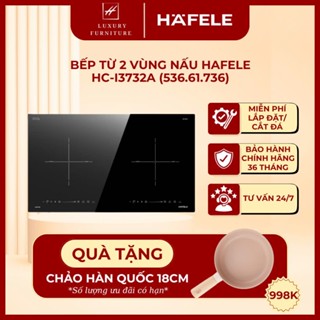 [Miễn phí lắp đặt] Bếp Từ Âm 2 Vùng Nấu HC-I3732A Hafele 536.61.736