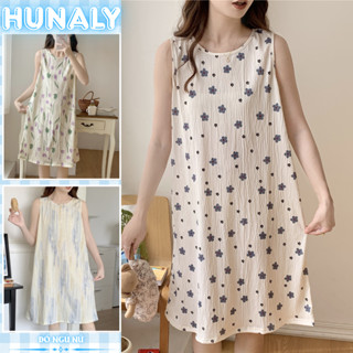 Váy đầm mặc nhà bigsize đồ ngủ nữ bộ bầu họa tiết đáng yêu đơn giản ngọt ngào thoải mái 314 G-8