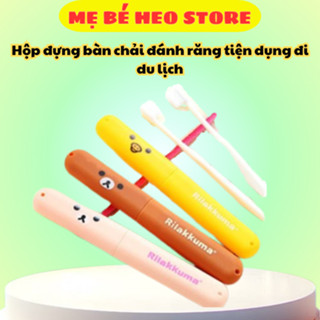  Combo 2 hộp đựng bàn chải đánh răng nhỏ gọn tiện lợi đi du lịch di chuyển xa nhà 