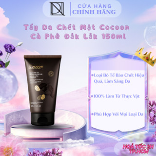 Tẩy Da Chết Mặt Cocoon Tẩy Tế Bào Chết Da Mặt Từ Cà Phê Đắk Lắk 150ml