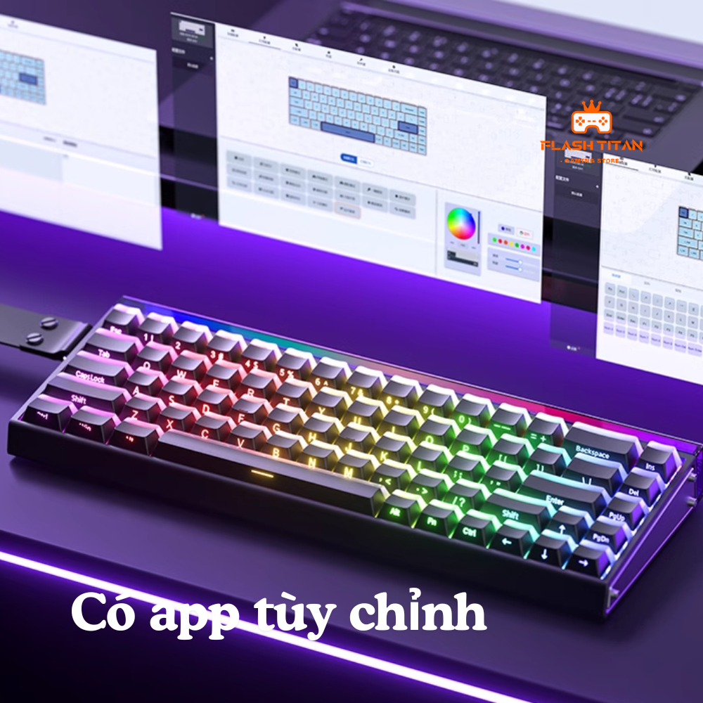 Bàn Phím Cơ Gaming Aula Hero 68 HE - Rapid Trigger - Switch Nam Châm 8k Polling Rate - RT 0.01mm | BigBuy360 - bigbuy360.vn