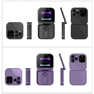  Điện thoại mini nắp gập i17 Pro i16 promax 2 sim 2 sóng 